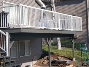 Deck build - exterior remodeling, Spokane, WA
