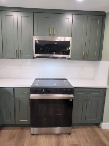 countertop stove and oven
